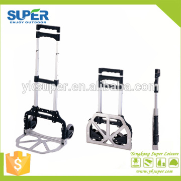 Aluminum foldable hand truck/shopping cart